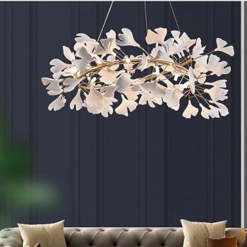 LED Pendant Light 60 cm Lantern Desgin Chandelier Copper Brass LED 220-240V