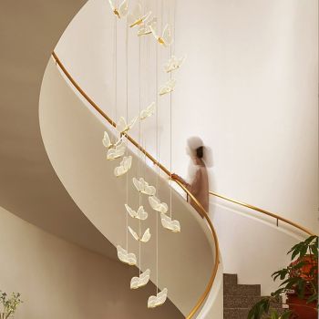 LED Pendant Light 35 cm Single Design Pendant Light Acrylic LED Nordic Style 110-240 V