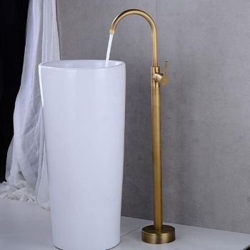 Bathtub Faucet Contemporary Roman Tub Ceramic Valve Bath Shower Mixer Taps Durable Bathtub Faucet