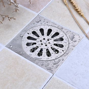 Multipurpose Drain Creative Modern Stainless Steel Removable Invisible Look Or Flat Cover Bathroom Bathroom Accessories