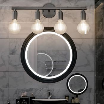 Modern Indoor Wall Light LED Vanity Light Vintage Industrial Style Bedroom Office Metal Wall Light 220-240V