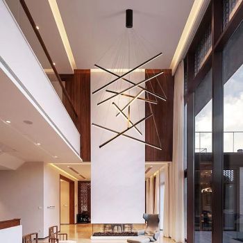 LED Pendant Light 3/5/7/9 Heads Cluster Design Sputnik Design Chandeliers for Dining Room Bedroom Pendant Lamps 110-240V ONLY DIMMABLE WITH REMOTE CONTROL