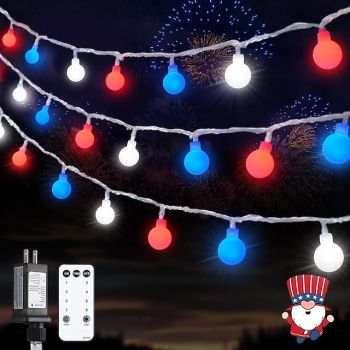 Globe RGB String Lights with Remote - 100-800 LEDs Fairy Lights for Festival Holidays 12m/22m/30m/50m/100m