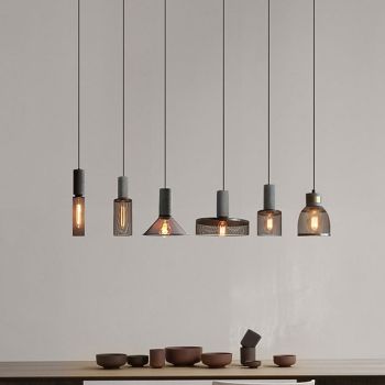 6cm Pendant Light Single Design Island Design Pendant Light Metal Painted Finishes Vintage Nordic Style 85-265V