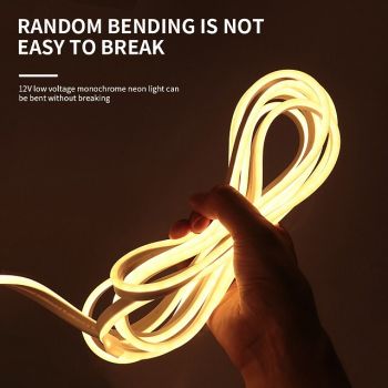 2M Led Neon Strip Outdoor Lights 12V Waterproof For Home Living Room Kitchen Garden Courtyard Christmas Decoration Lighting Lamp