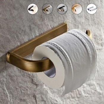 Antique Brass Toilet Roll Paper Holders,Towel Ring Hangers Bath Collection Set Wall Modern MountBath Hardware