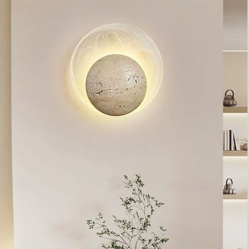 Indoor Vintage Country Indoor Wall Lights Living Room Bedroom Stone Wall Light 110-120V 220-240V 9 W
