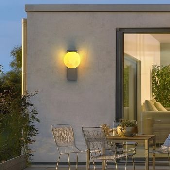 LED Outdoor Wall Light Warm White 1-Light Motion Sensor Modern Look Porch Light Wall Sconce for Patio Doorway Garage 110-240V