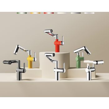 2026 TOPLLY INDUSTRIAL AESTHETICS BATHROOM FAUCET MECHANIC SWING ARM FAUCET