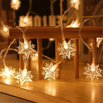 Star Fairy String Lights Christmas Holiday Lights 10M 80LEDs with 13key Remote Control Creative Party Holiday Optional Remote Controller Battery Box or Remote Controller USB 1set