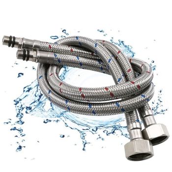 Faucet accessory - Superior Quality Water Supply Hose Antique Stainless Steel / Plastic others 3/8 water inlet for Germany Faucets Bathroom Accessories