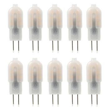10pcs 3W LED Bi-pin Lights Bulbs 300lm G4 12LED Beads SMD 2835 Dimmable Landscape 30W Halogen Bulb Replacement Warm Cold White 360 Degree Beam Angle 220-240V 12V