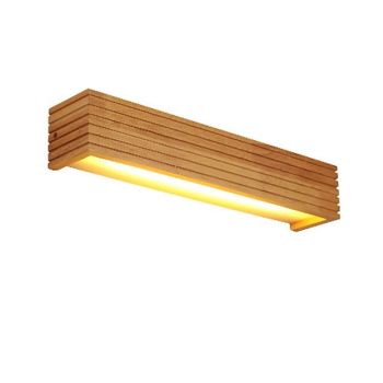 Lightinthebox Modern Wood Wall Lights LED Bathroom Mirror Wall Lamp Hallway Wandlamp Bed Light Nordic Home Wall Sconce Lights