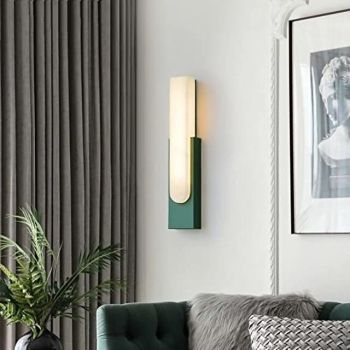 Marble Wall Lamp Bedroom Bedside Lamp Nordic Living Room Stair Aisle Lamp Minimalist Hotel Home Stay Lamp