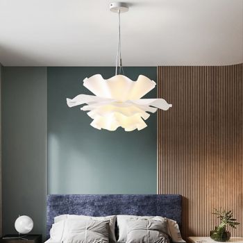 LED Pendant Light Modern White 40cm 55cm Geometric Shapes Stylish Minimalist Painted Finishes Modern 220-240V 110-120V