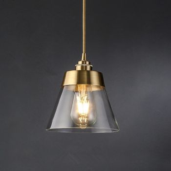 16.5 cm Pendant Light LED Pendant Lantern Design Lamps Glass Cone Electroplated Modern Country Style Shops / Cafes Bedroom Living Room Lights 110-220/220-240V