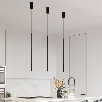 Mini Pendant Lighting 1/2 Light LED Hanging Light Fixture for Kitchen Island, Bar, Foyer Cluster Pendants Adjustable Wire, Lamp Bulb Included