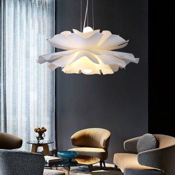 LED Pendant Light 50 cm Lantern Design Pendant Light Metal Painted Finishes Modern 220-240V