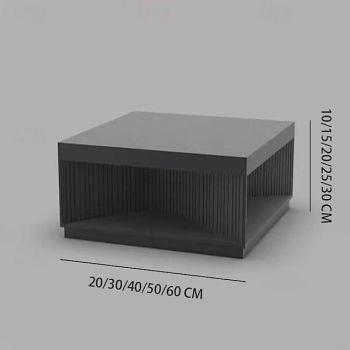 LED Outdoor Post Lights Warm White 20/30/40cm Nordic Style Outdoor Column Lights Fence Post Cap Lights Waterproof IP54 for Deck Suitable for Door Stone Pillars Garden lamp Post 85-265V