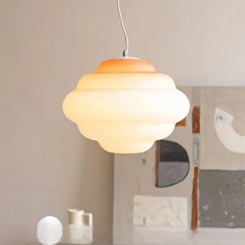 LED Pendant Light Glass Metal 40cm Modern Kitchen Island Light Fixture,Adjustable Pendant Lighting for Kitchen Island,Black Gold Led Chandelier for Dining Room,Bedroom,Mini Pendant Spot Lights (1-Pack)