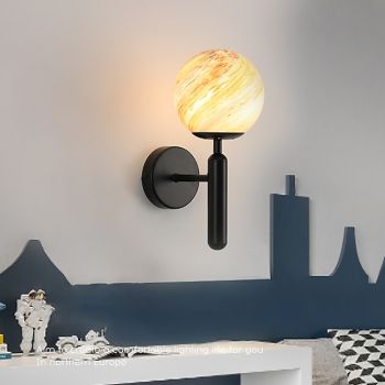 Creative Planet Wall Lamp Modern Simple Bedside Bedroom Wall Lamp