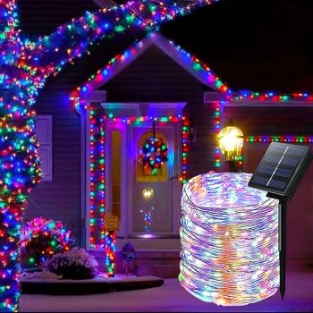 5M-50Led/10M-100Led/20M-200Led/300M-300Led Solar LED Light Outdoor Festoon Lamp Garden Fairy Lights String Waterproof Christmas Garland Yard Decoration