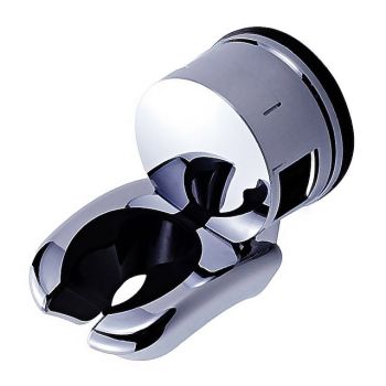 Adjustable ABS Bathroom Shower Head Holder Suction Cup Wall Mounted Showerhead Shower Holder Bracket Replacement Rack Bathroom Accessories