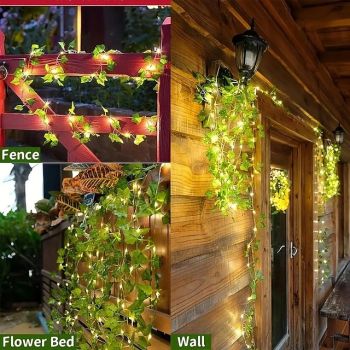 10M-100 LED Beads Outdoor Solar Lights Climbing Tiger Copper Wire Light String Courtyard Garden Wedding Party Balcony Festival Atmosphere Decorative Light String