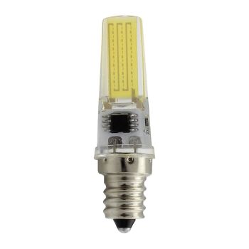 E12 Lamp Bulb AC/DC Dimming 110V 220V 2508 COB LED Lighting Lights replace Halogen Spotlight Chandelier