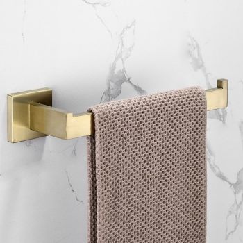 Towel Bar New Design / Creative Contemporary / Modern Stainless Steel / Low-carbon Steel / Metal 1pc - Bathroom Single / towel ring Wall Mounted