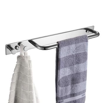 Towel Bar New Design / Multifunction / Automatic Contemporary / Modern Metal Bathroom 1-Towel Bar Wall Mounted