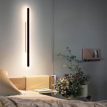 LED Nordic Style Outdoor Wall Lights 100cm Indoor Wall Lights Living Room Outdoor Metal Wall Light IP65 85-265V 25 W