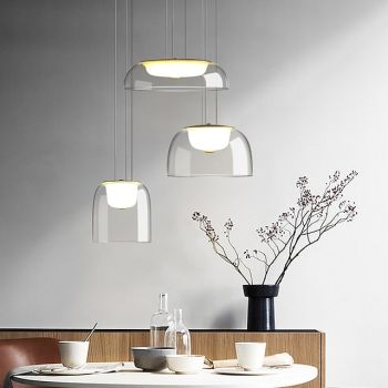 16 cm Island Design Pendant Light LED Glass Painted Finishes Island Nordic Style 220-240V