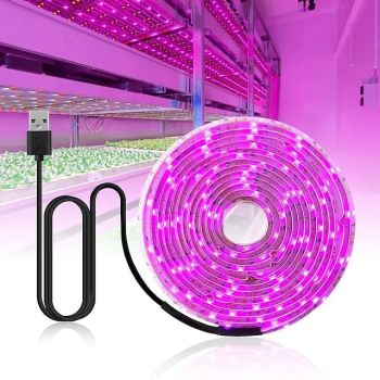 LED Grow Strip Lights USB 5V Full Spectrum Grow Light Succulent Light for Flowers and Seedlings