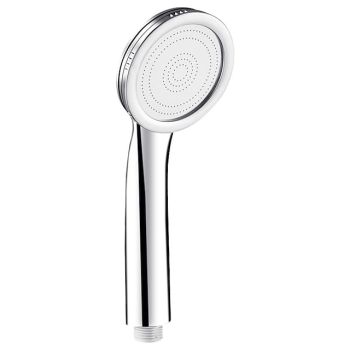1PC Pressurized Nozzle Shower Head ABS Bathroom Accessories High Pressure Water Saving Rainfall Chrome Handheld Shower Bath Head Unbeatable Price