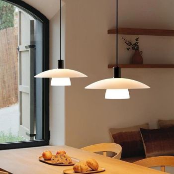 LED Pendant Light 1-Light 30/40 cm Clear Glass Shape With Slick Design Painted Finishes Modern Nordic Style 110-240V