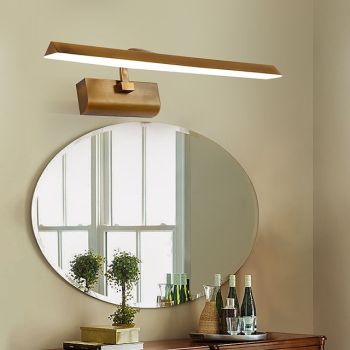 Vintage Bathroom Mirror Light with Switch IP44 Rotating Makeup Light for Vanity Lighting LED Wall Sconce for Indoor Use Bathroom Lamp 85-265V