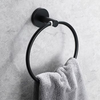 Towel Bar New Design Contemporary Stainless Steel Bathroom towel ring Wall MountedBath Hardware