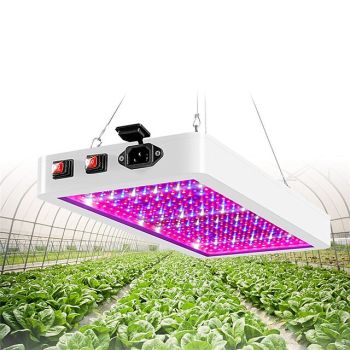 1pc Artoo Double Switch LED Grow Light for Indoor Plants 216 leds 312 leds Full Spectrum for Indoor Greenhouse Grow Tent Phyto Lamp for Plants