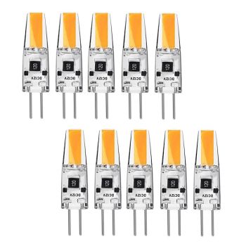 10PCS 3 Watt G4 LED Bi-Pin Base 12V Light Bulb Warm White and White Halogen G4 30W led Replacement