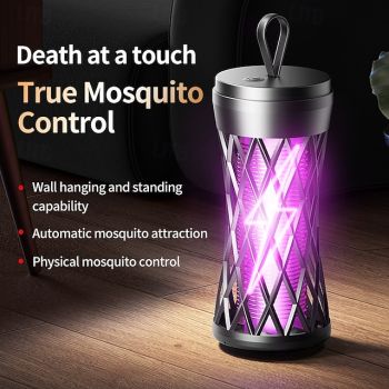 Portable Vertical Hanging Integrated Electric Mosquito Killer Lamp
