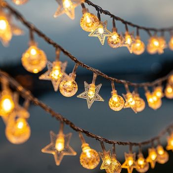 Elegant Wedding Party Reception Solar Outdoor Waterproof Camping Canopy Lights – 5M, 10M, 20M Dimmable Flashing String Lights, USB/Solar Powered for Tent, Patio Decor