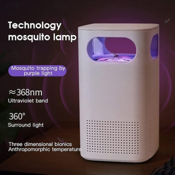 Electric Bug Zapper Mosquito Killer Lamp Indoor & Outdoor Pest Control for Flying Insects, UV Light Attractant with Powerful Electric Grid, Safe & Effective for Home, Patio, and Garden Use