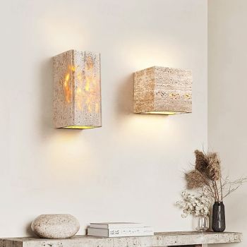 Indoor Vintage Traditional / Classic Indoor Wall Lights Living Room Bedroom Stone Wall Light 110-120V 220-240V 3 W