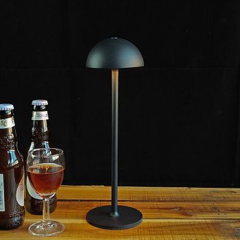 Metal Cordless Table Lamp LED Eye Protection Hotel Restaurant USB Charging Bar Atmosphere Night Light 2000mAH