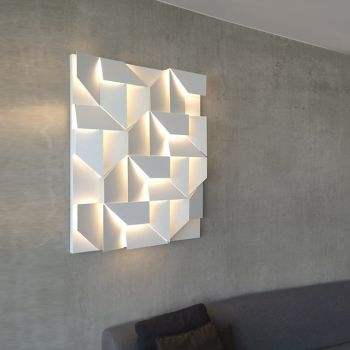 Nordic Style Indoor Background Wall Light LED Living Room Dining Room Aluminum Wall Light 110-120V