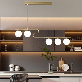 LED Pendant Light 80 cm Lantern Desgin Chandelier Metal Painted Finishes Modern 220-240V