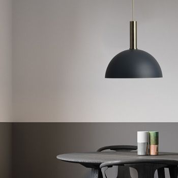 LED Pendant Light 35 cm Single Design Pendant Light Metal Painted Finishes LED Nordic Style 110-240 V