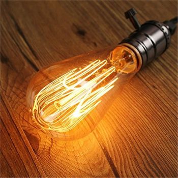 1pc 40 W E26 / E27 ST64 Warm White 2300 k Retro / Dimmable / Decorative Incandescent Vintage Edison Light Bulb 220-240 V