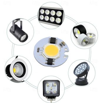 10 Pcs COB LED Light Chip Beads 3W 5W 7W 10W 220V LED Lamp Bulb Chips Light Smart IC Driver Fit For DIY LED Spotlight Floodlight